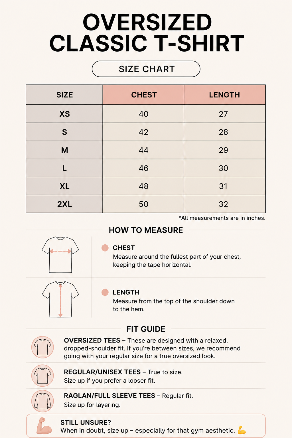 One More Rep Oversized Tee