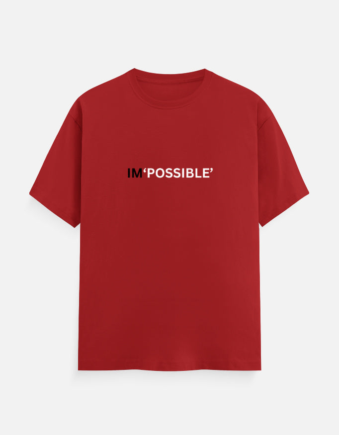 IM’POSSIBLE’ Minimalist Tee
