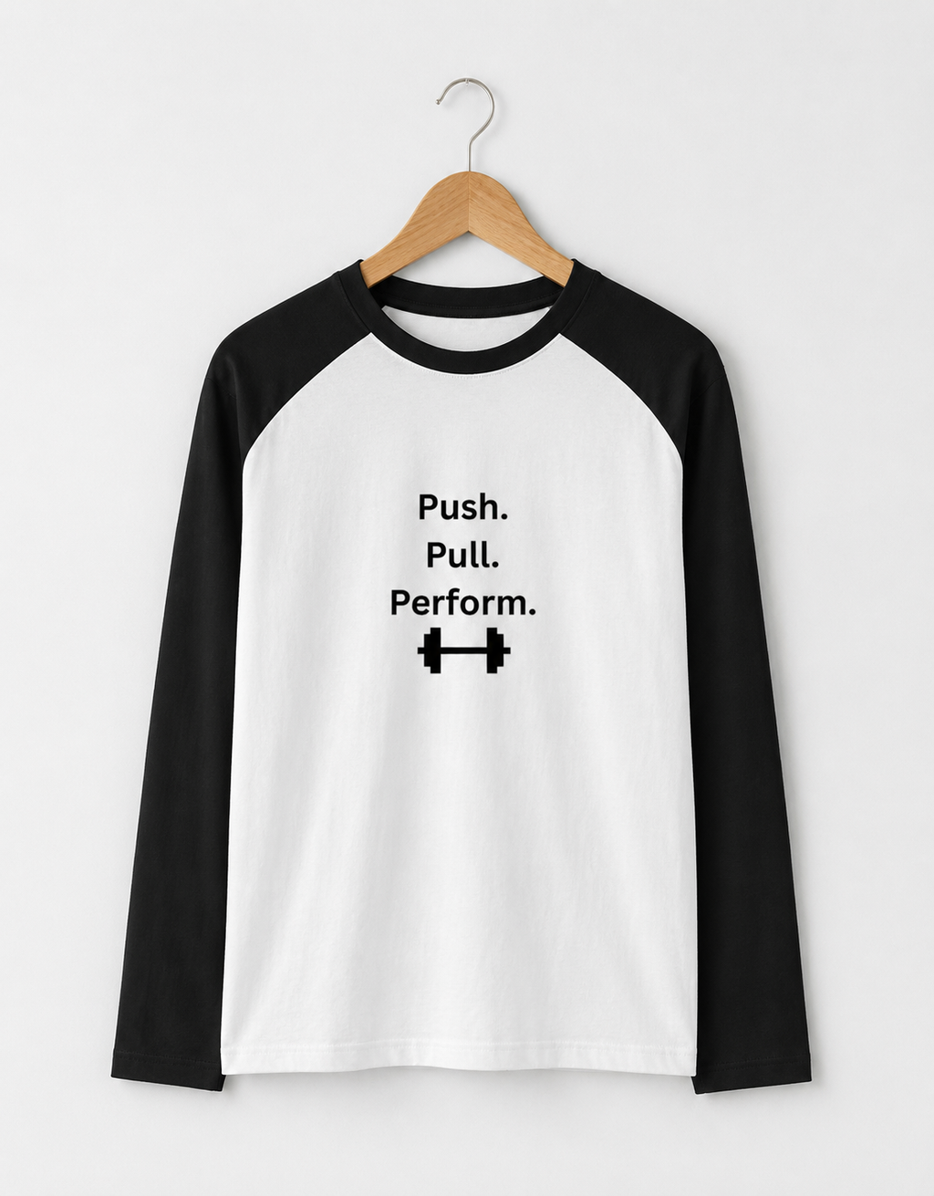 Push Pull Perform Raglan Tee