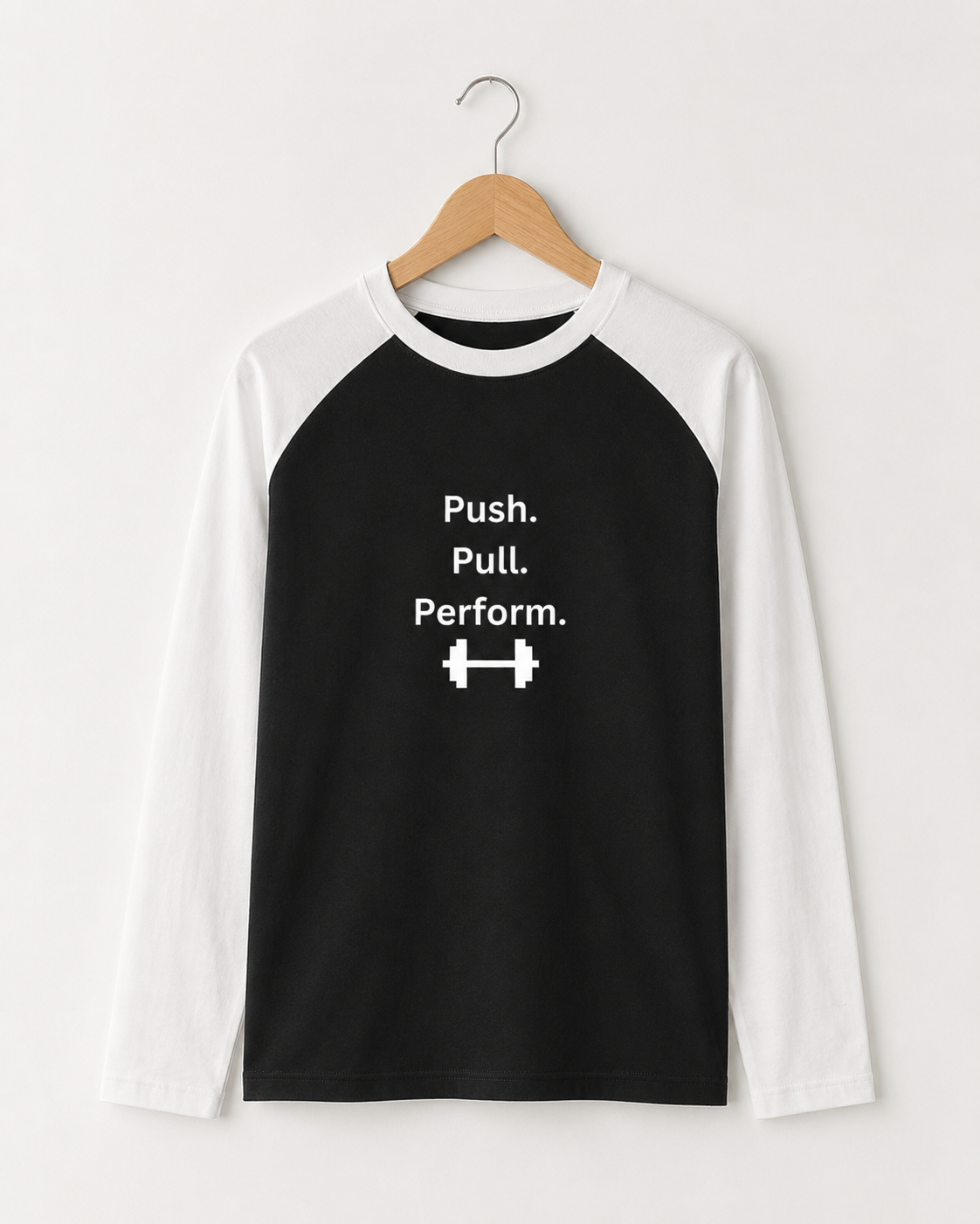 Push Pull Perform Raglan Tee