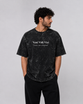 Unisex Acid Washed Oversized Tee
